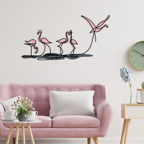 Wallity Metalna zidna dekoracija Flamingo M slika 1