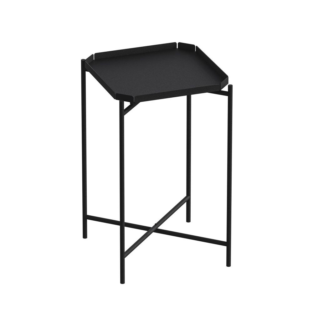 Kafa stol Shb-008 - Crni metalni stol slika 4