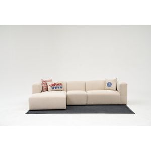 Atelier Del Sofa Kutna garnitura, Linden Left - Cream