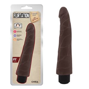 Mekani Realisticni Vibrator Flirtation Brown