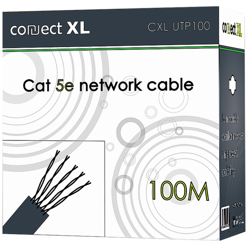 Connect XL Mrežni UTP CAT5E kabel na pak 100 met - CXL-UTP100 slika 2