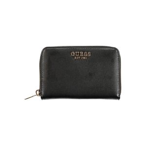 GUESS JEANS WOMEN'S WALLET BLACK