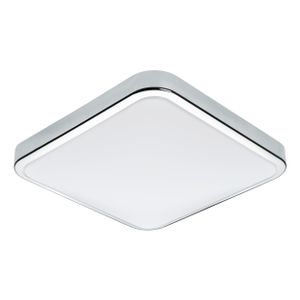 Eglo Manilva 1 Plafonjera sa LED Osvjetljenjem, 16W, 1500lm, Krom/Bijela