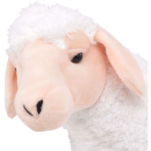 Stojeća plišana igračka ovca bijela XXL slika 10