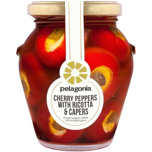 Pelagonia Cherry Paprika Punjena Ricotta & Kapare 280g slika 1