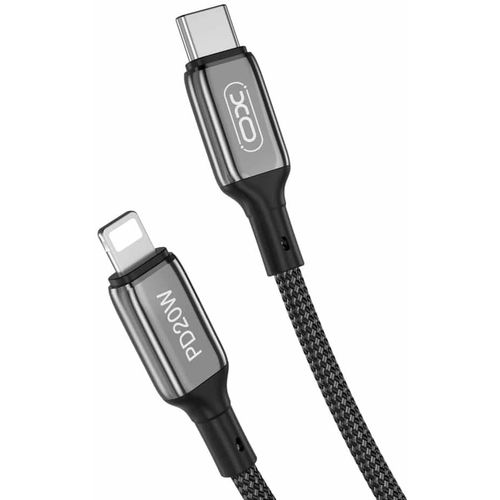 XO kabel NB-Q180A USB-C - Lightning 1m 20W crni slika 3