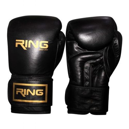 RING rukavice za boks 10 OZ kozne - RS 3311-10 black slika 1