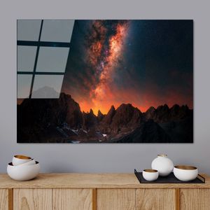 UV-141 Dekorativna Slika na Kaljenom Staklu, Višebojna, 70 x 100 cm