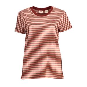 LEVI'S RED WOMAN SHORT SLEEVE T-SHIRT