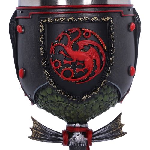 NEMESIS NOW HOUSE OF THE DRAGON DAEMON TARGARYEN GOBLET slika 5