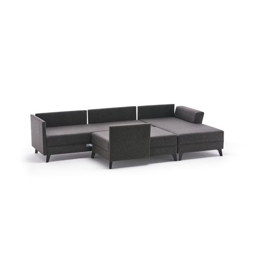 Atelier Del Sofa Eris - Antracit Ugao Sofa-Krevet slika 11