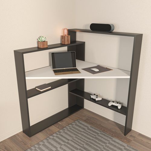 Kelly - Black, White Black
White Study Desk slika 1