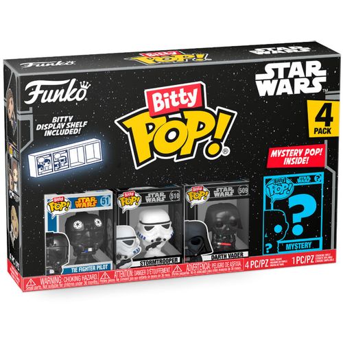 Blister 4 figures Bitty POP Sar Wars Darth Vader slika 1