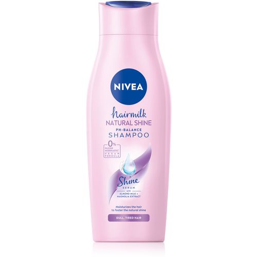 NIVEA Hairmilk Natural Shine šampon kose 400ml slika 1
