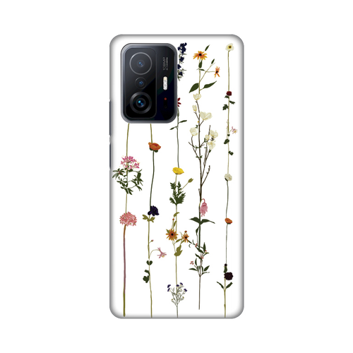 Torbica Silikonska Print Skin za Xiaomi 11T/11T Pro Flower slika 1