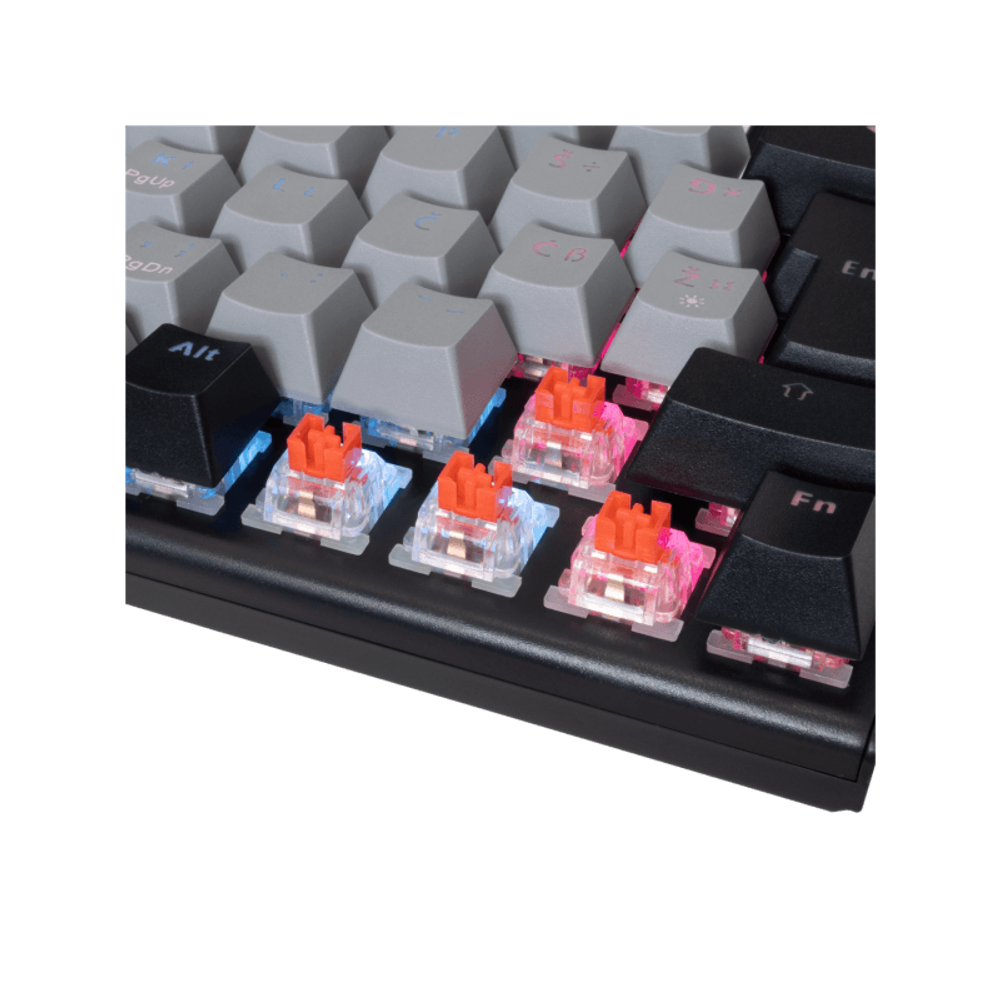 WHITE SHARK Tastatura GK-002712V2 WAKIZASHI-2 / HR, crveni prekidači slika 3
