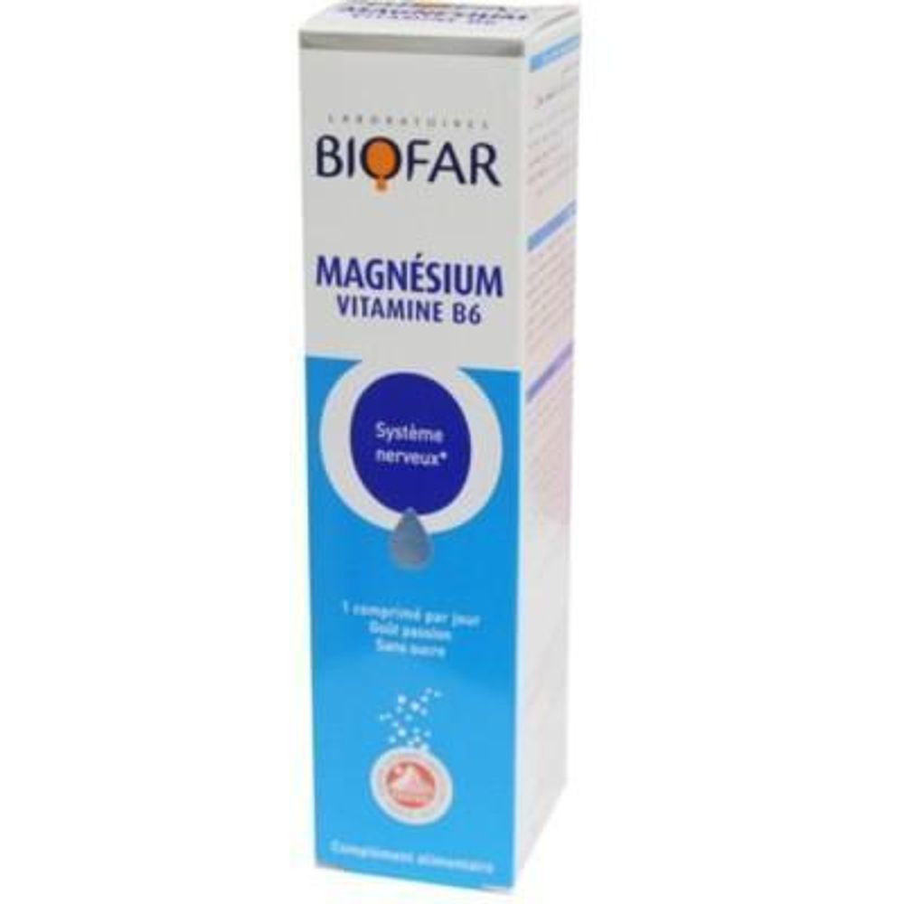 BIOFAR MAGNEZIJUM PLUS VITAMIN B6 EFF A20 slika 1