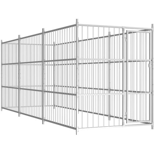 Vanjski kavez za pse 450 x 150 x 185 cm slika 6