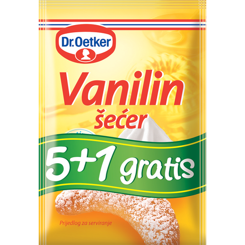 Dr. Oetker vanilin šećer 8gr 5+1 gratis slika 1