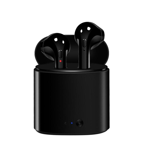 Bluetooth slusalice Airpods i7 mini crne HQ slika 1