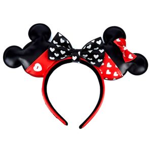 Loungefly Disney Mickey i Minnie Valentinova traka za glavu