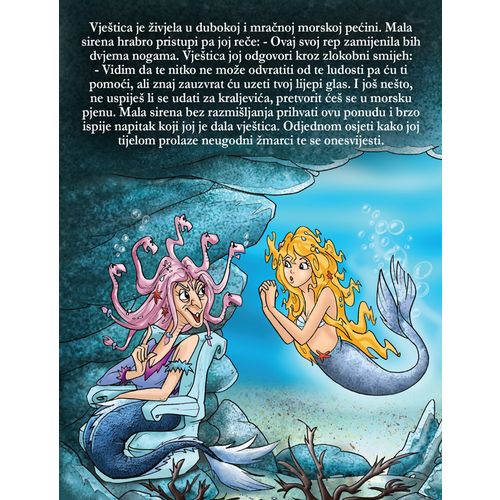 Mala Sirena, bajka  H. C. Andersen - iz serijala malih slikovnica slika 3
