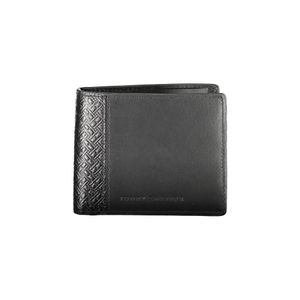 TOMMY HILFIGER BLACK MEN'S WALLET