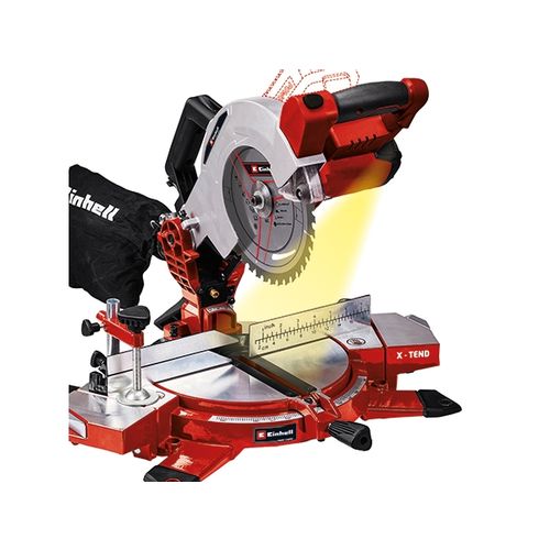 EINHELL Expert akumulatorska preklopna pila Power X-Change TE-MS 18/210 Li-Solo slika 5