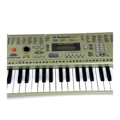 Dječji klavir sa mikrofonom MQ807 Keyboard + USB input slika 5