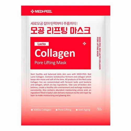 Medi-Peel Red Lacto Collagen Pore Lifting Mask slika 1