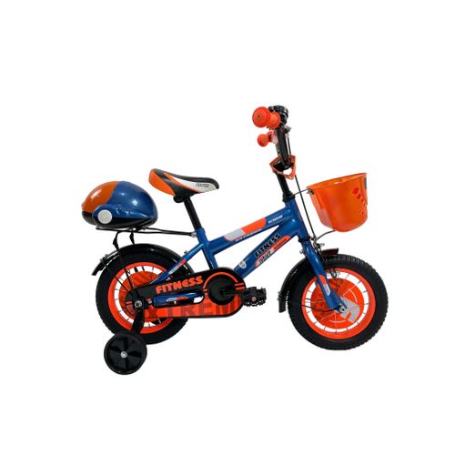 Sporting Machine dečiji bicikl 12" Fitness plavo-narandžasta(SM-12104) slika 1