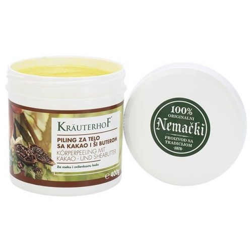 Krauterhof Piling Za Telo - Kakao I Shea Butter 400G  slika 2