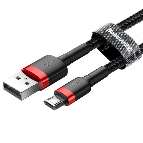 Baseus pleteni USB / Micro USB QC3.0 2.4A slika 2