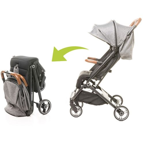 4BABY kolica Twizzy Dark grey slika 2