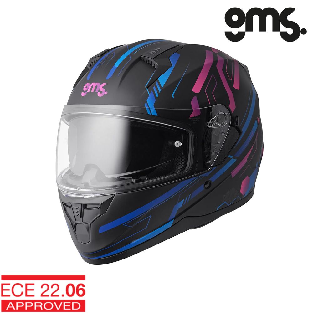Zatvorena - full face kaciga za motor GSM Hexago - CPLJ vel.M slika 1
