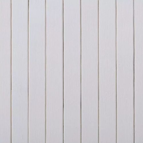 Paravan od Bambusa Bijeli 250x165 cm slika 6
