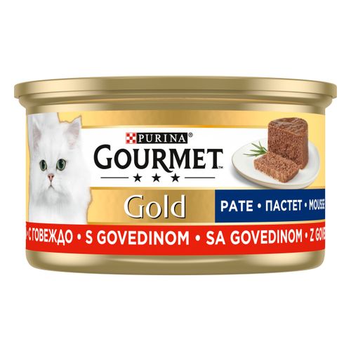 GOURMET GOLD Mousse Govedina, 85 g slika 2