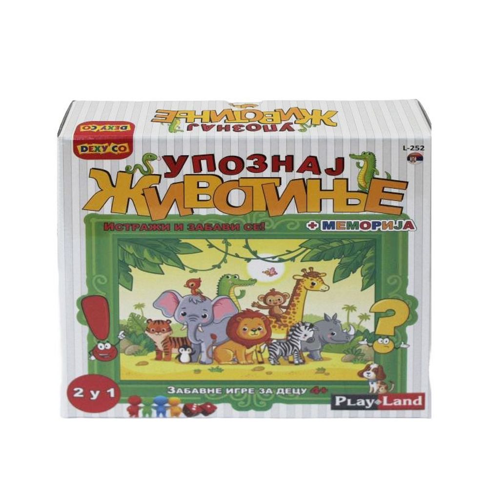 Play Land PL252 Upoznaj životinje slika 1