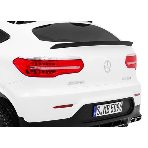 Licencirani auto na akumulator Mercedes GLC 63S - dvosjed - bijeli slika 9