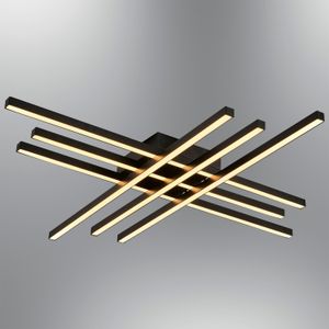 Luster L1249 - Crni Moderni LED Luster