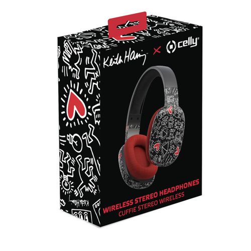 KEITH HARING bluetooth slušalice "over head/preko glave" slika 2