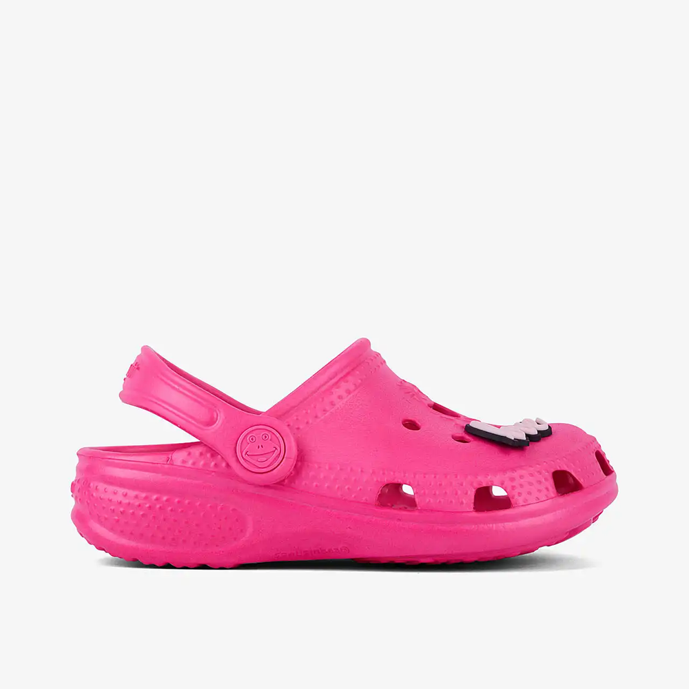 Coqui Dječije klompe Frog sa ukrasnim dodacima, Pink - 28/29 slika 2