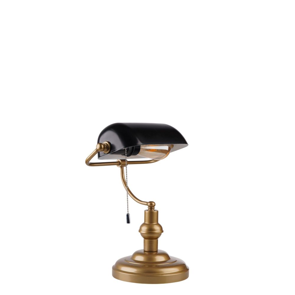 Crna Zlatna Stolna Lampa 8897-7 slika 5