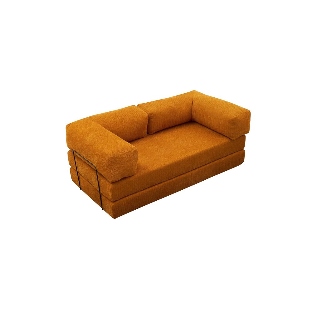 Comfort - Narandžasti Sofa za Tri Osobe slika 7