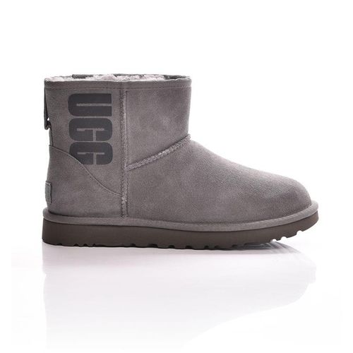 Ugg W Classic Mini Rubber Logo ženske čizme 1108231-GREY slika 2