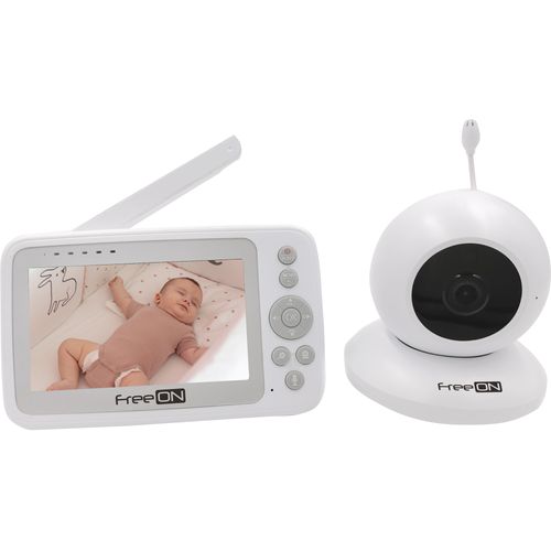 FREEON baby alarm - Aria video baby monitor white 48273 slika 1