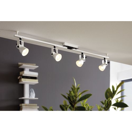 Eglo Trilloo rlektor/4, led, gu10, 4x5w, 4x400lm, crno/bijela  slika 2