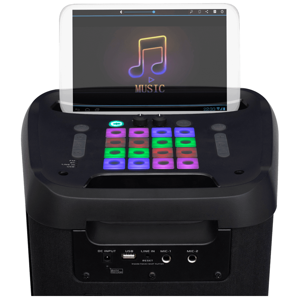 SAL Zvučnik bežični, Bluetooth , KARAOKE, 120 W - PAR 221DJ slika 4