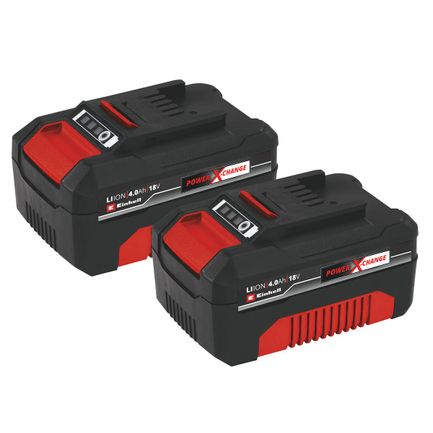 Einhell Komplet dvije PXC baterije Power-X-Change Twinpack 18V 2x4,0Ah baterija