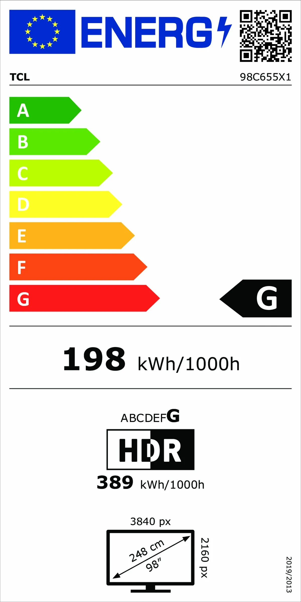 Energetski certifikat G